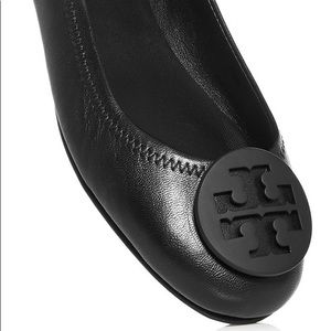 Tory Burch Minnie Travel Ballet Flats.
